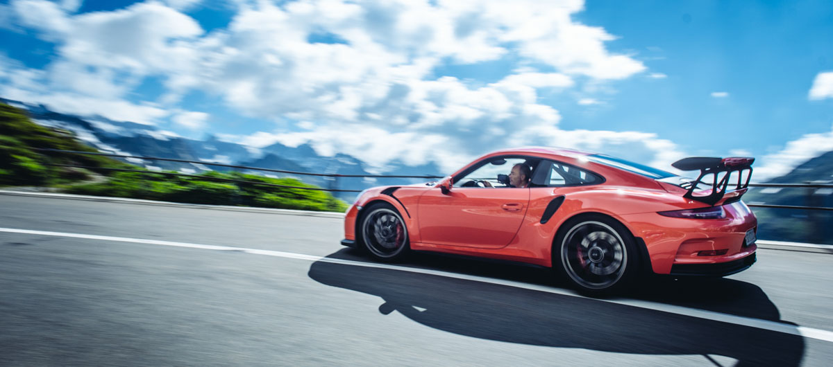 GT3RS Porsche Driving Experience - Susten Pas